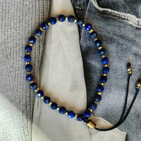 Lapis Gemstone Bracelet